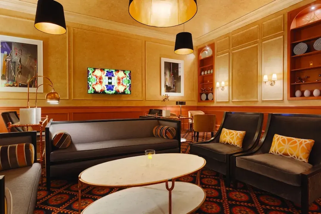 Lobby sitting area