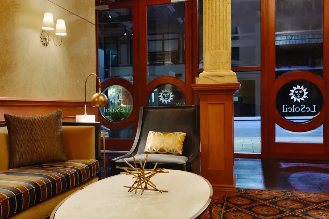 Lobby sitting area