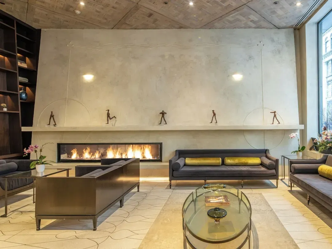 Lobby sitting area