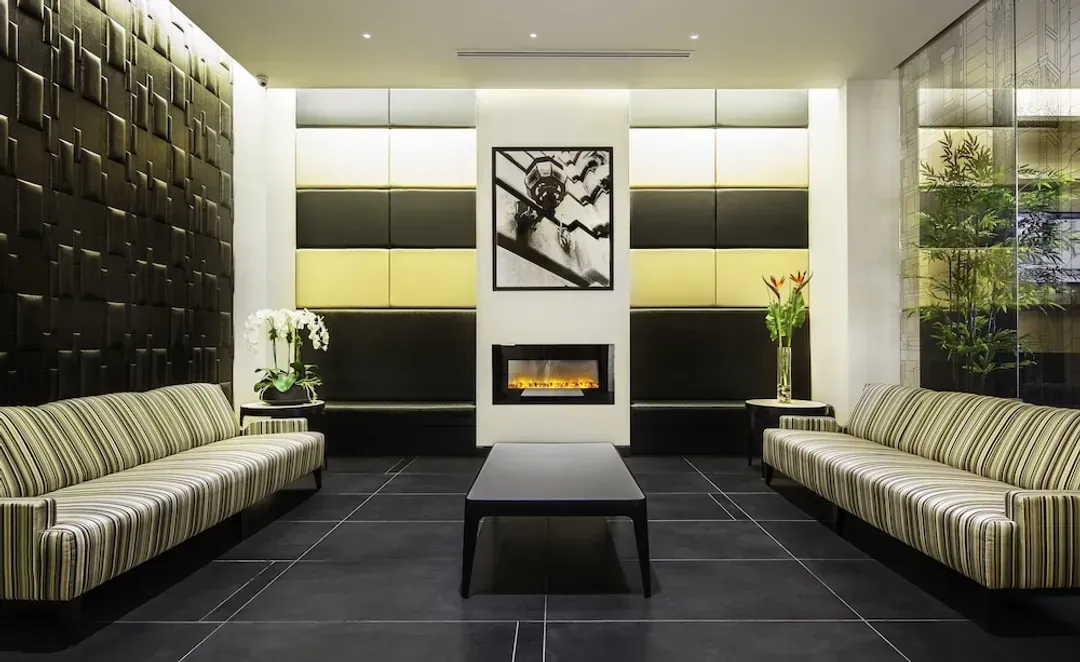 Lobby sitting area