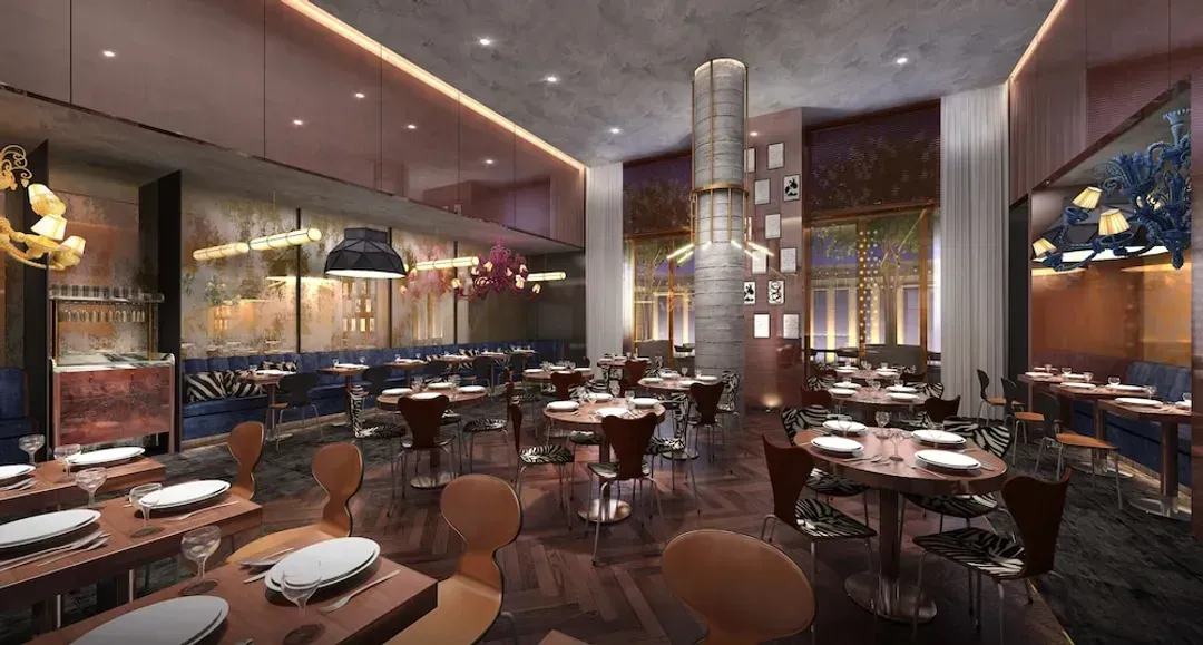 Breakfast area