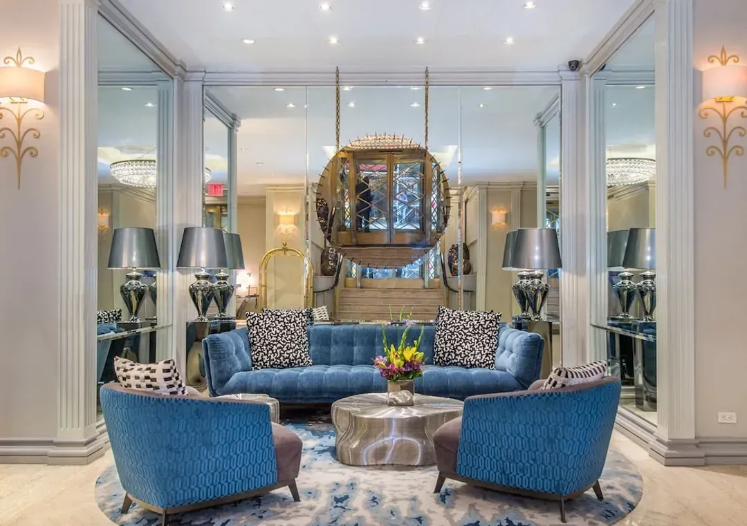 Lobby sitting area