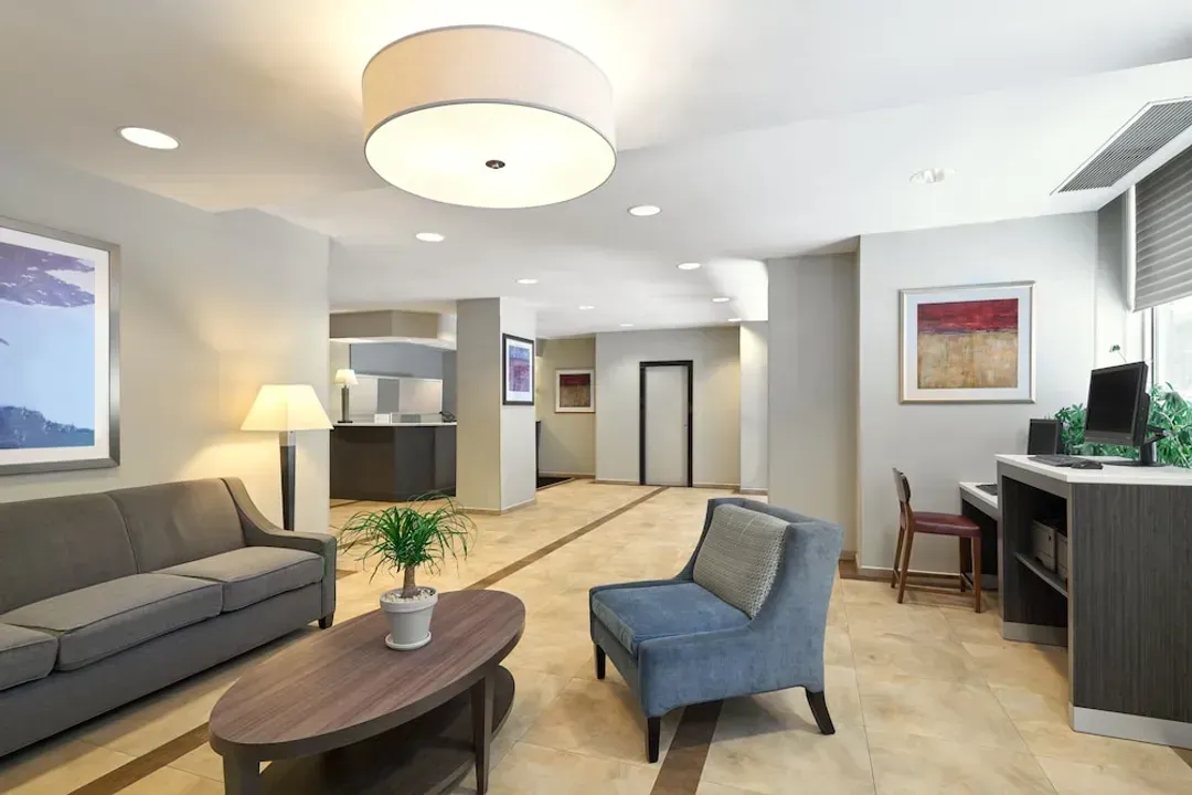Lobby sitting area