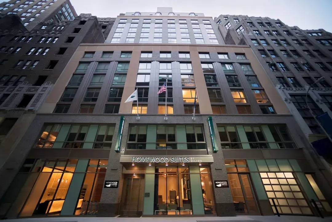 New York City-纽约曼哈顿中城时代广场希尔顿惠庭套房酒店