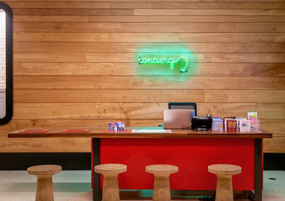 Concierge desk
