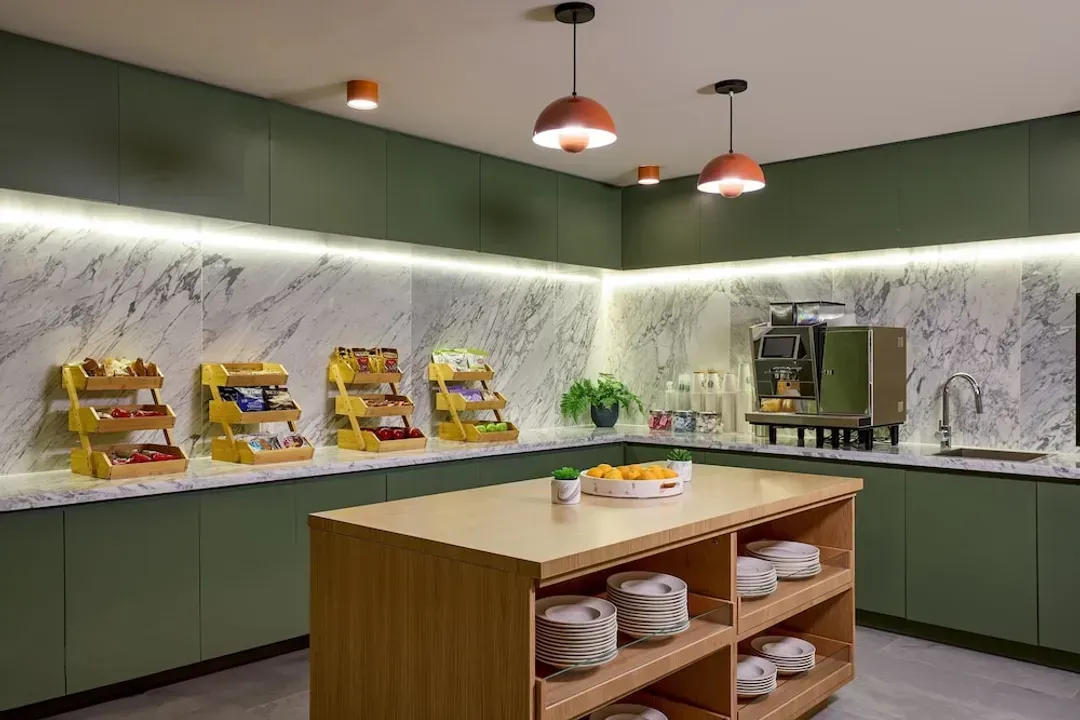 Breakfast area