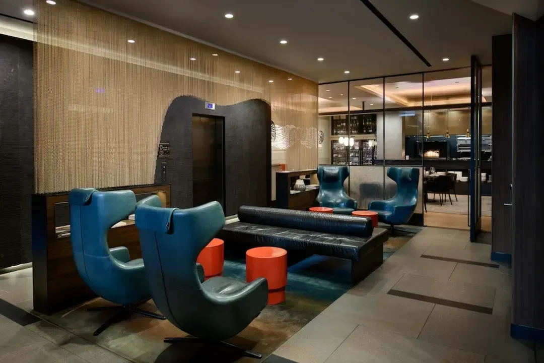 Lobby sitting area
