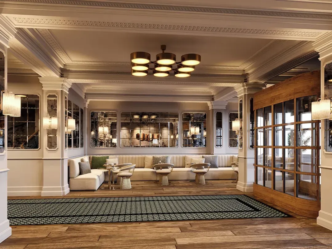 Lobby sitting area