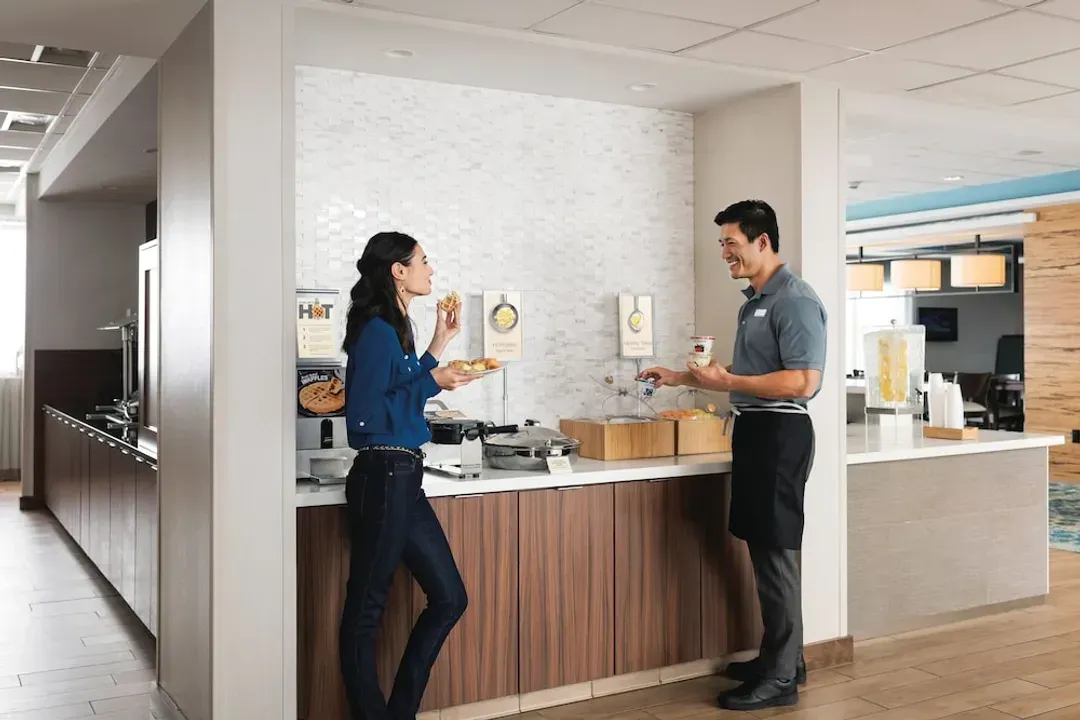 Breakfast area