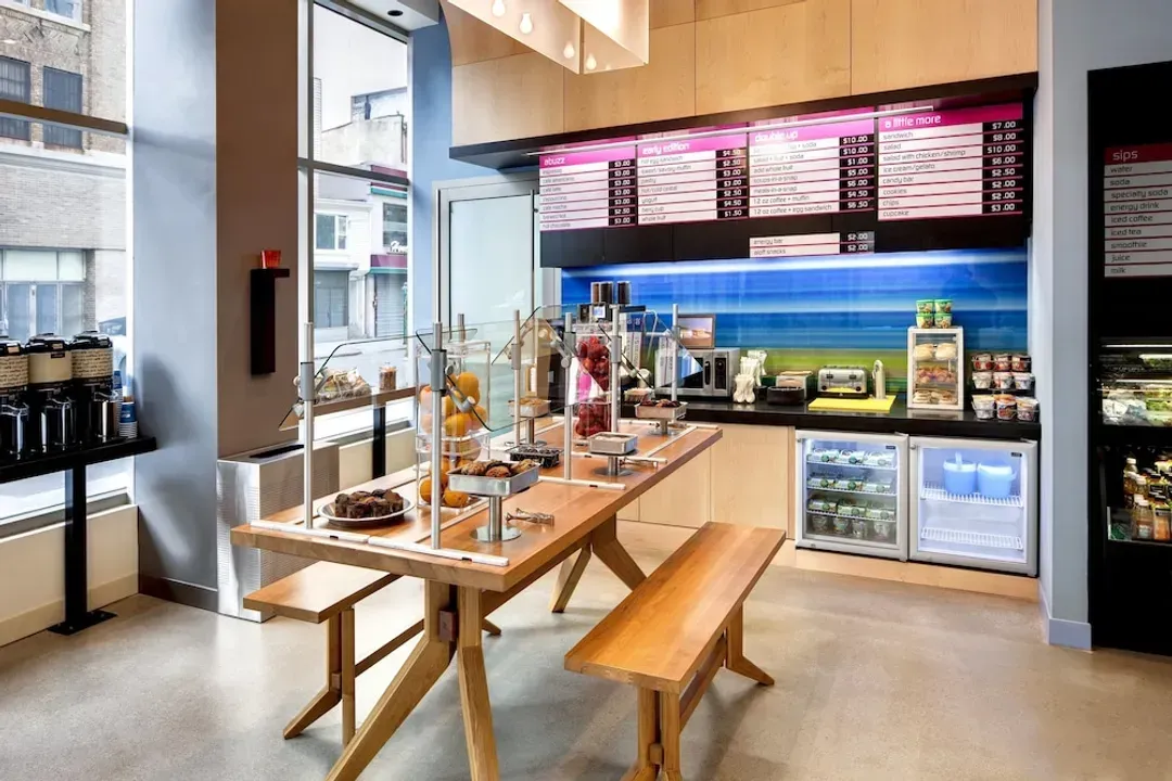 Breakfast area