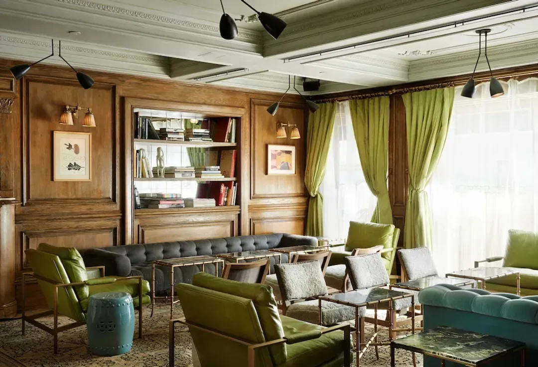 Lobby sitting area