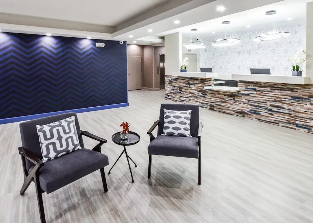 Lobby sitting area