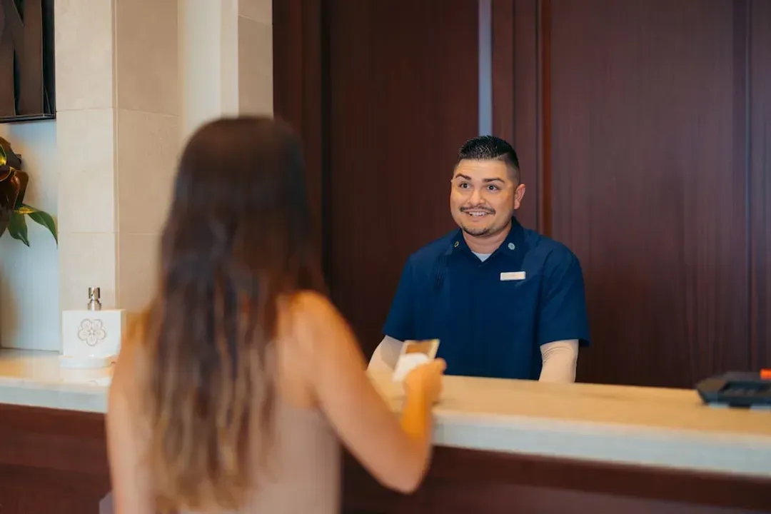 Concierge desk
