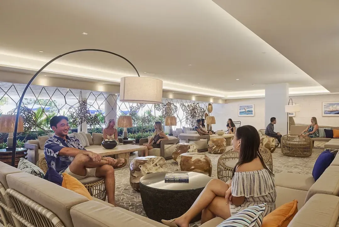 Lobby sitting area
