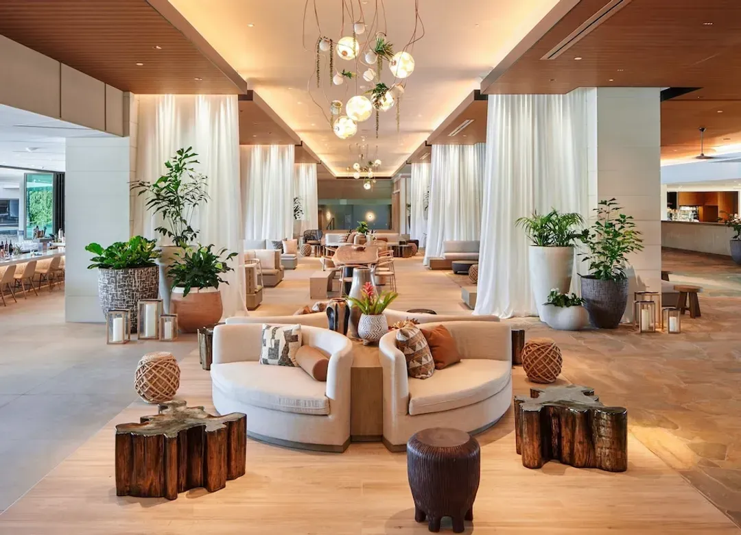 Lobby sitting area