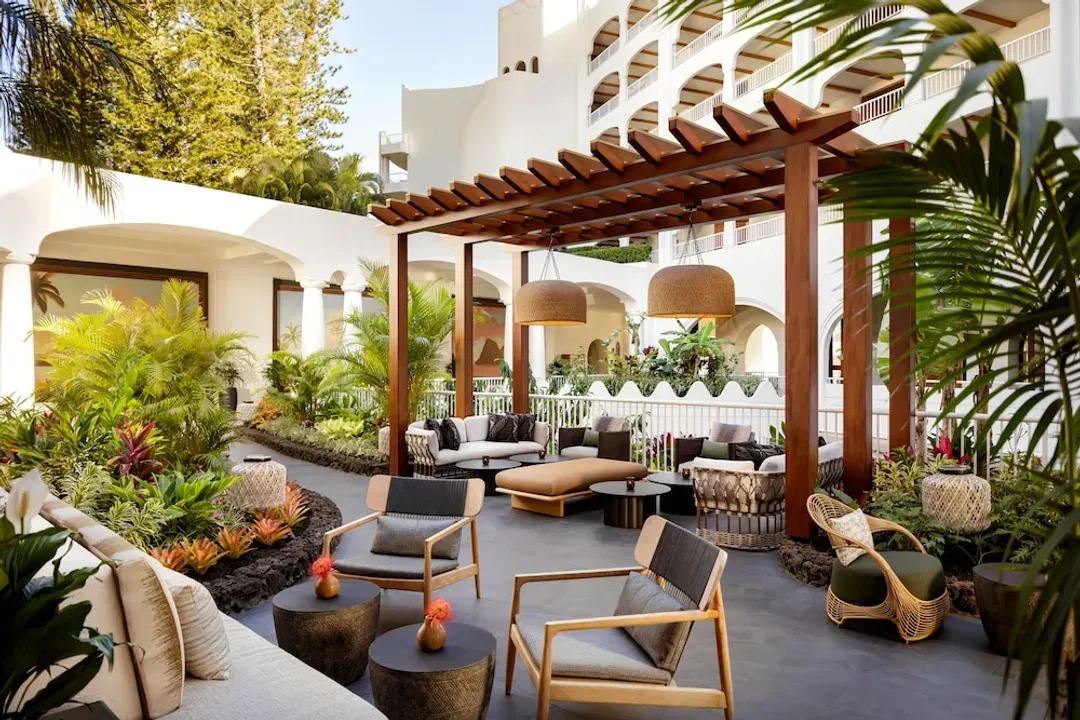 Lobby sitting area