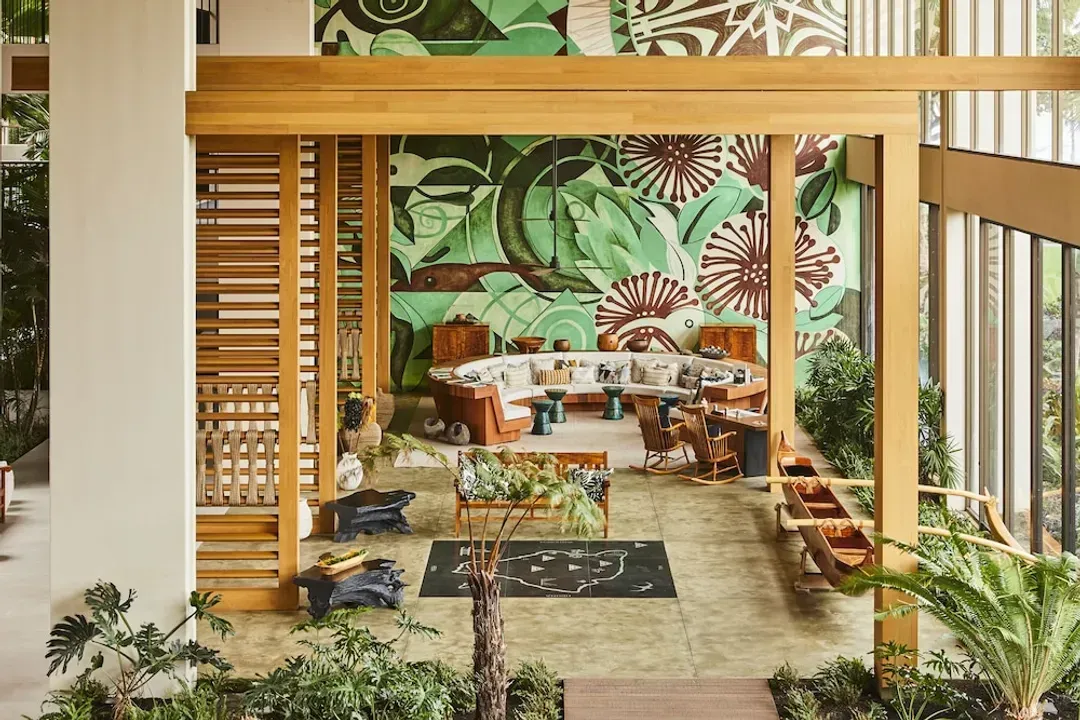 Lobby sitting area
