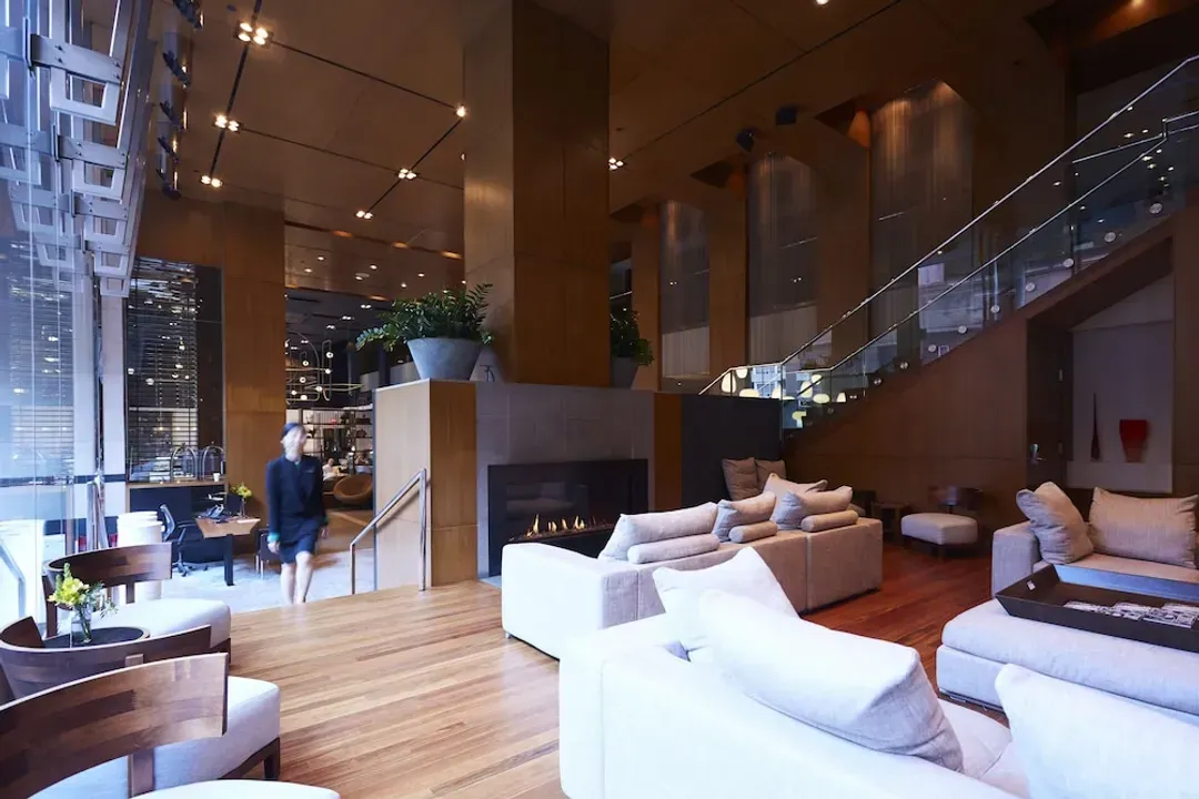 Lobby sitting area