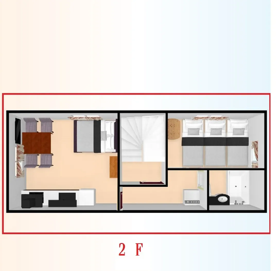 Happy Osaka House / 3-minute walk from the subway station/9-minute ride to Shinsaibashi & Namba