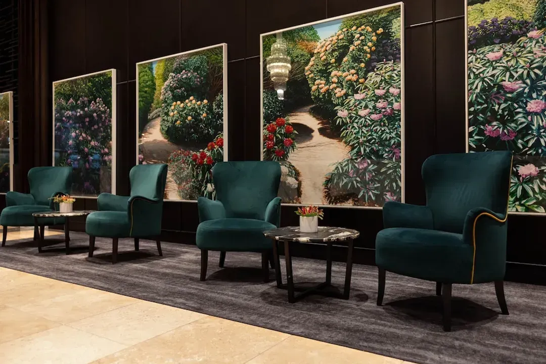 Lobby sitting area