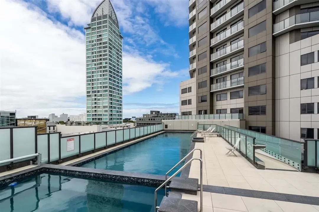 Rooftop pool