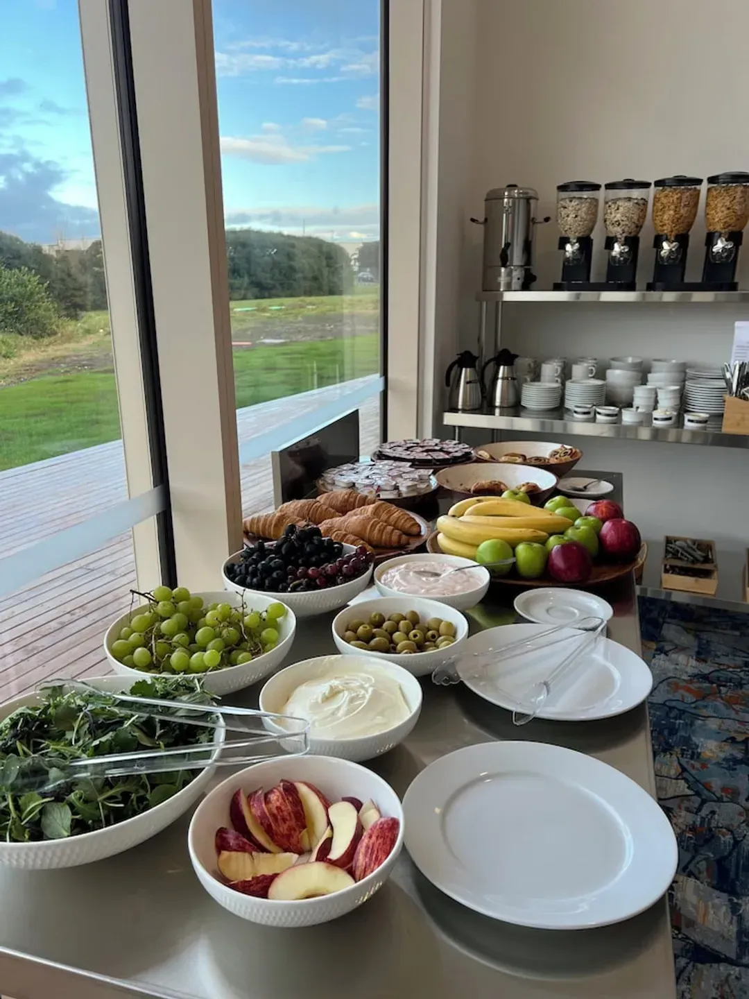 Breakfast buffet