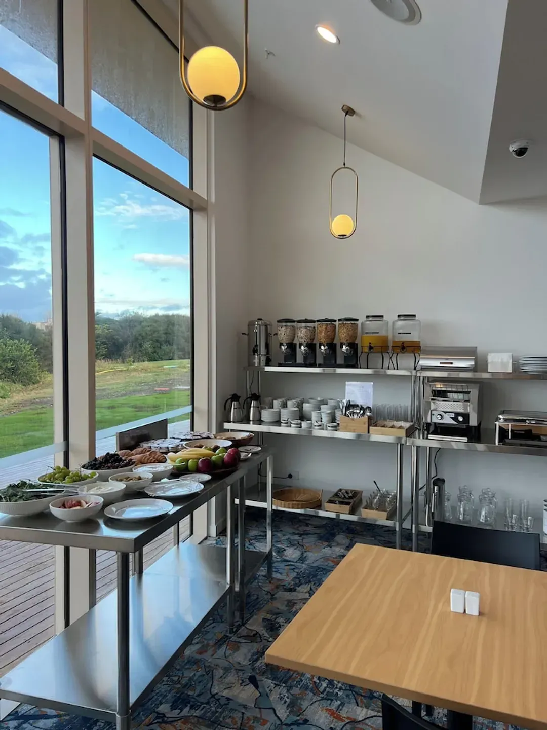 Breakfast buffet