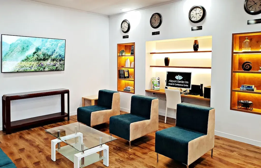 Lobby sitting area