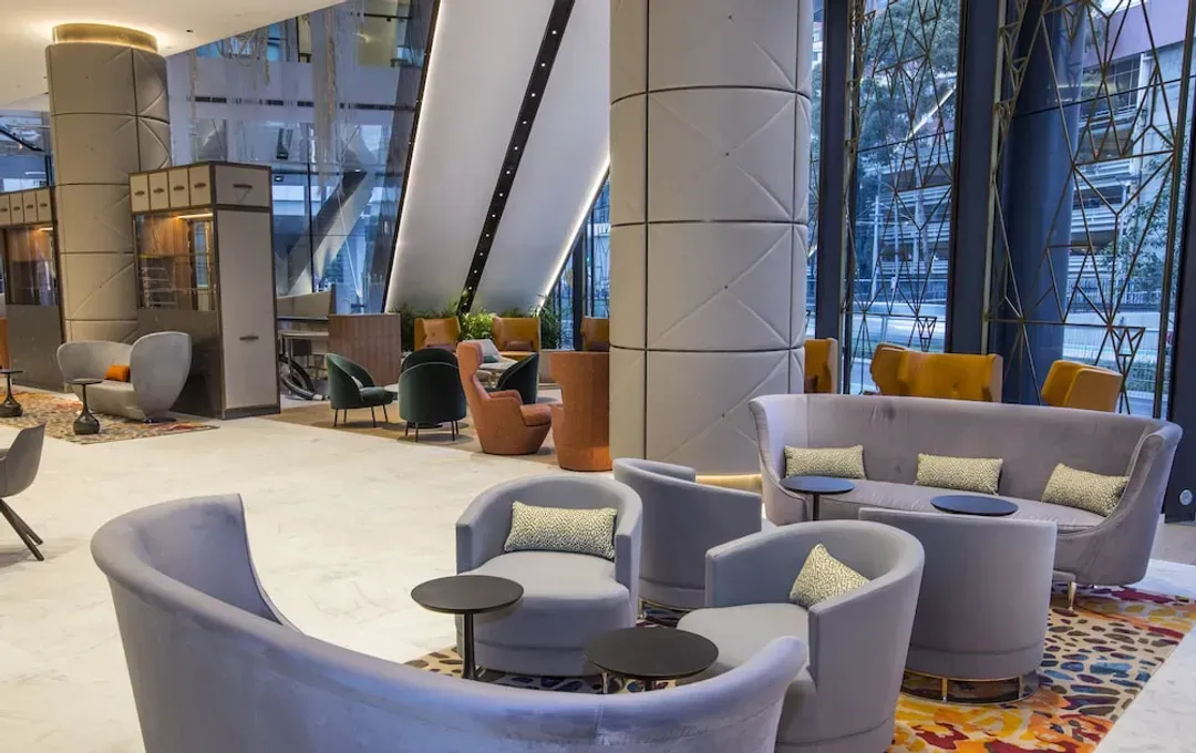 Lobby sitting area