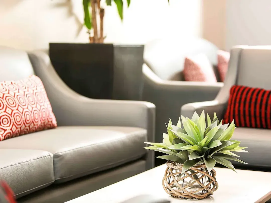 Lobby sitting area