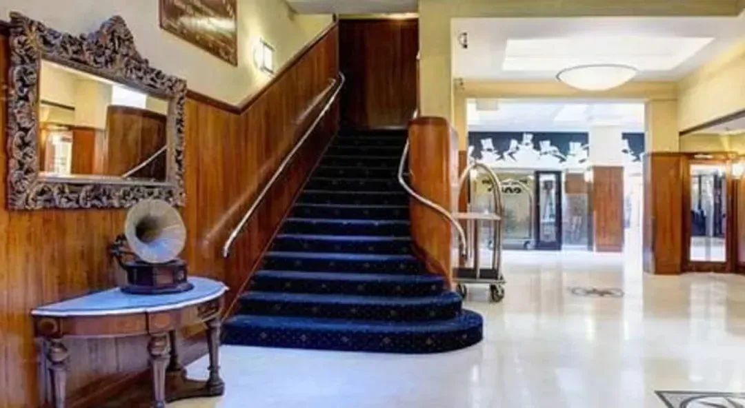 Interior entrance