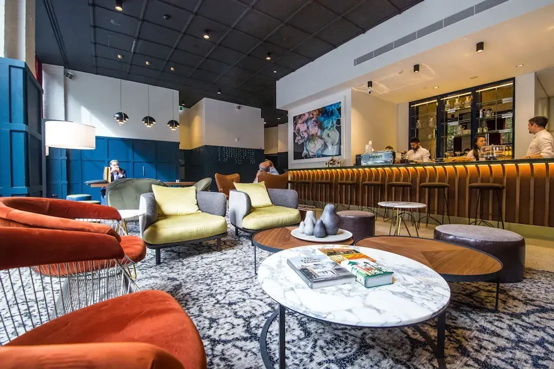 Lobby sitting area