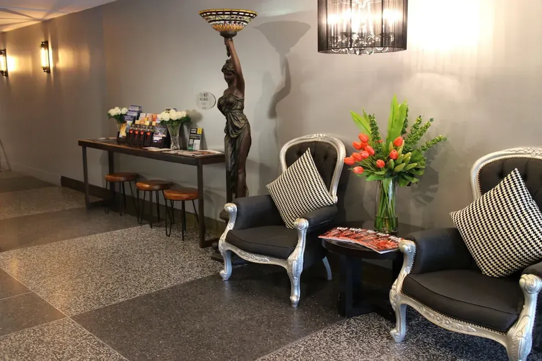 Lobby sitting area