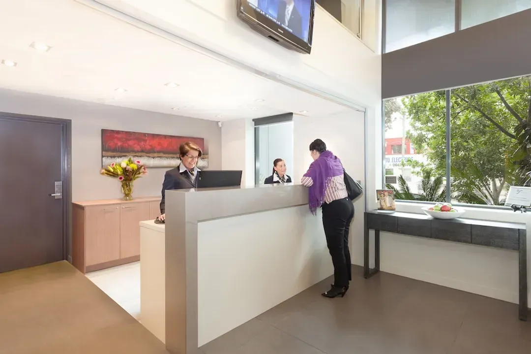 Reception hall