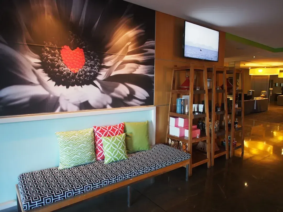 Lobby sitting area