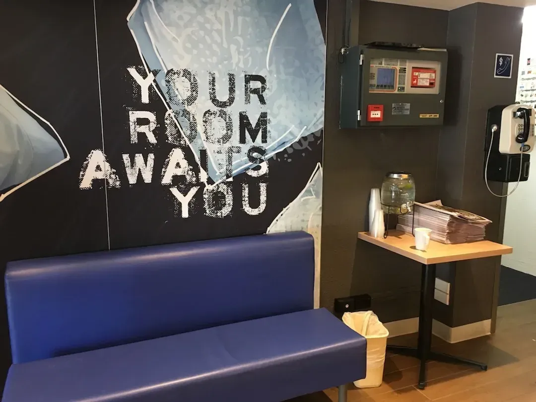 Lobby sitting area