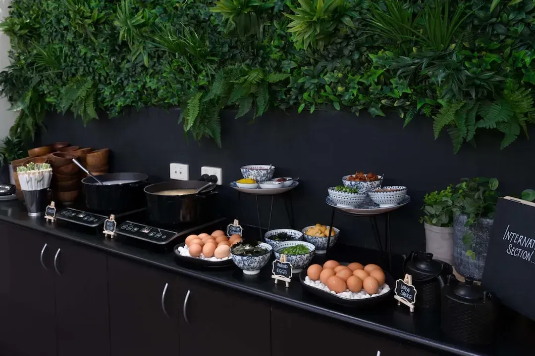 Breakfast area