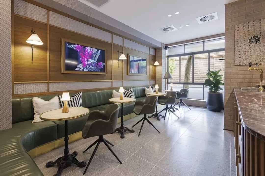 Lobby sitting area