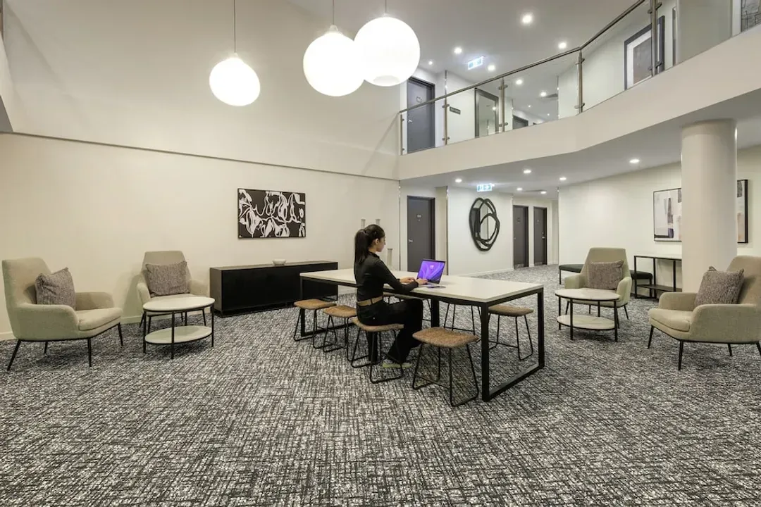 Lobby sitting area