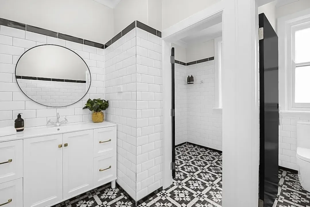 Shared bathroom