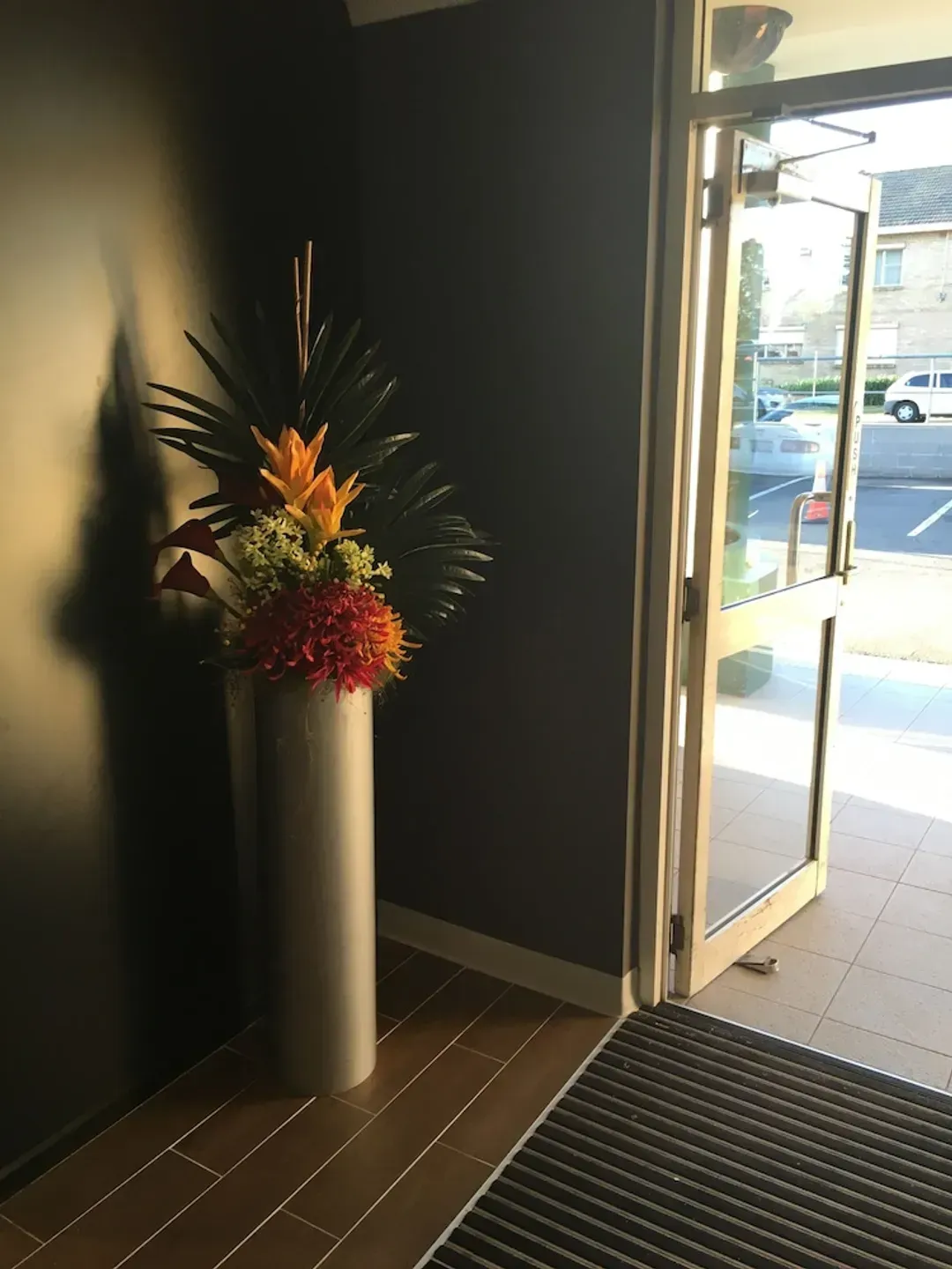 Interior entrance