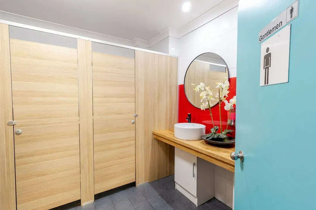 Shared bathroom