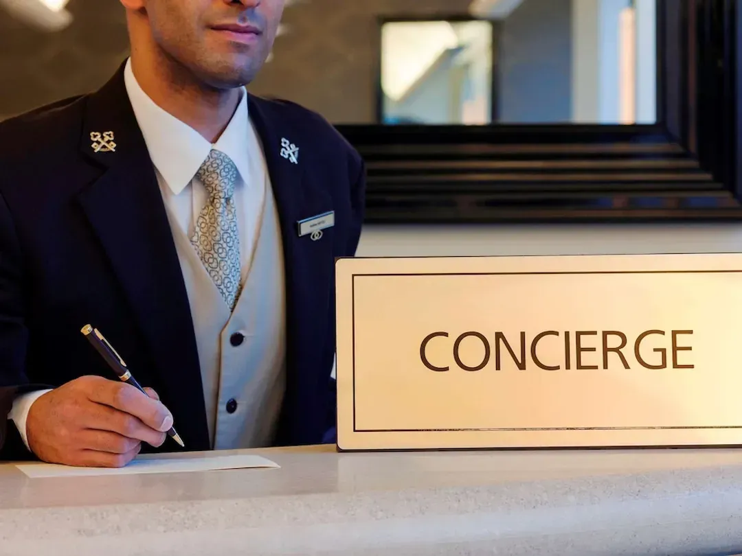 Concierge desk