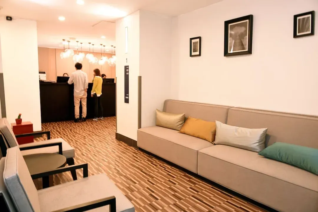 Lobby sitting area