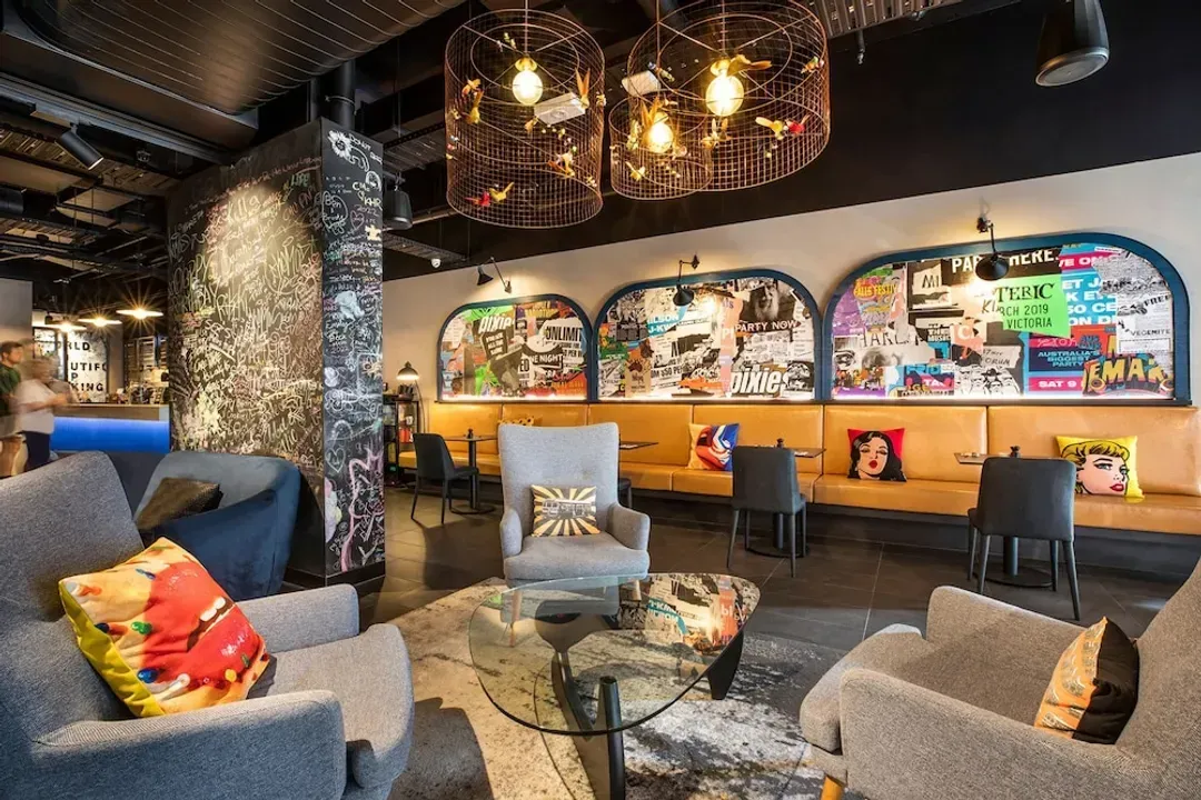 Lobby sitting area