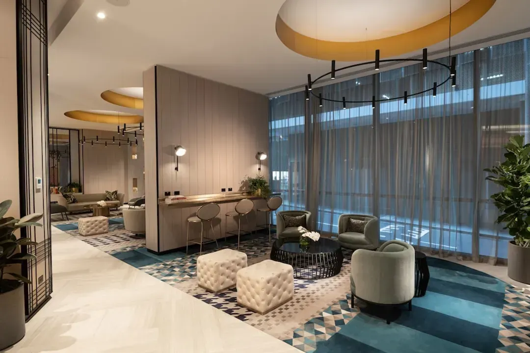 Lobby sitting area