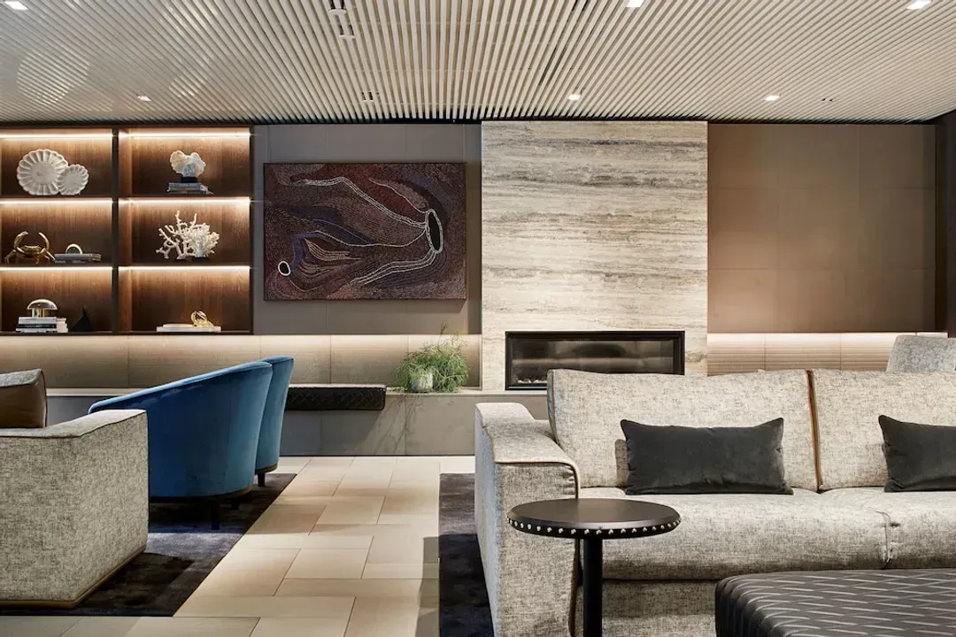 Lobby sitting area