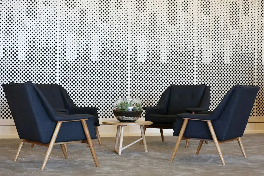 Lobby sitting area