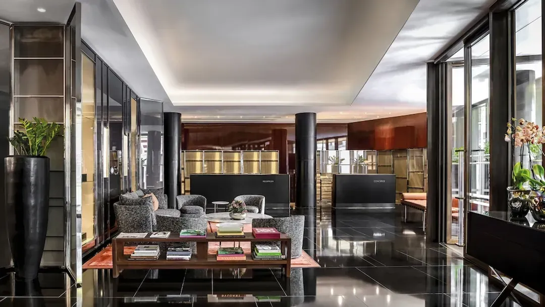 Lobby sitting area