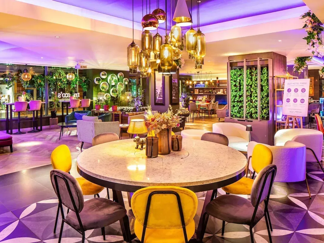 Lobby sitting area